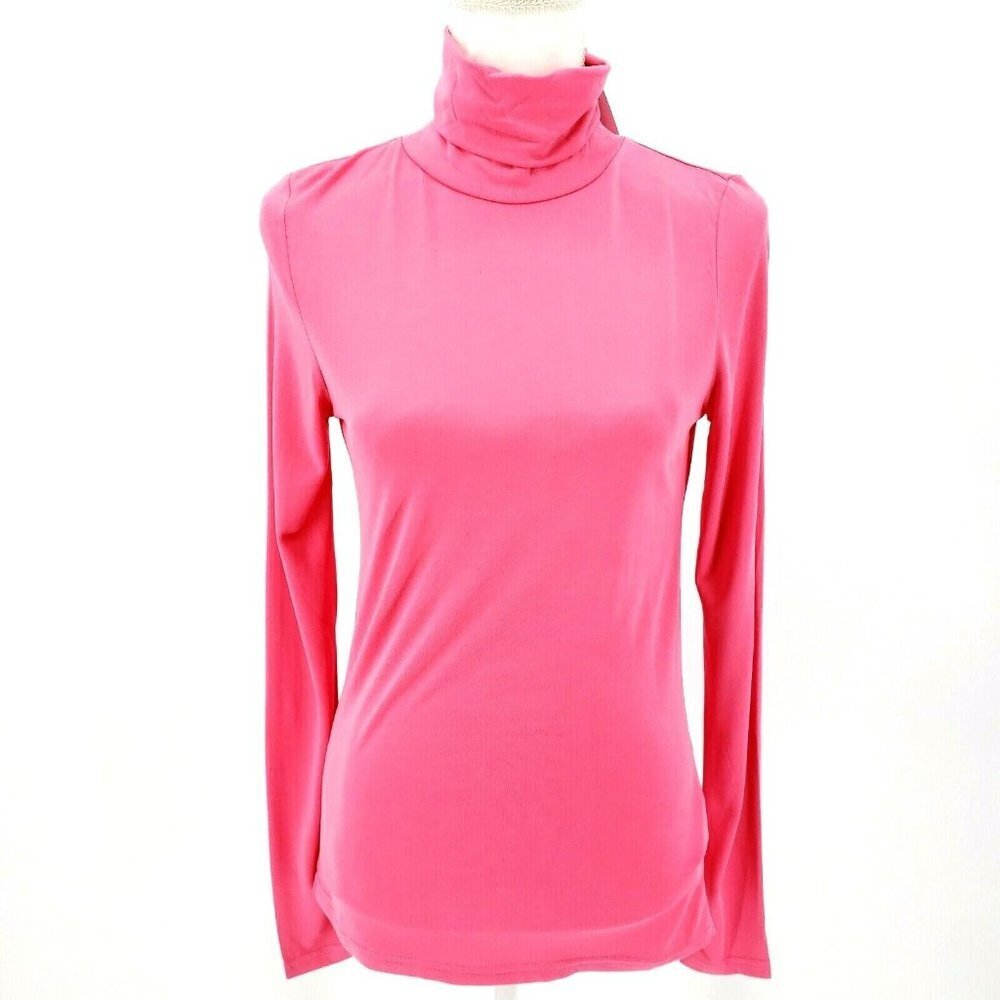 SPARKZ COPENHAGEN Super Soft Long Sleeve Turtleneck Pink Black Brown XS S M